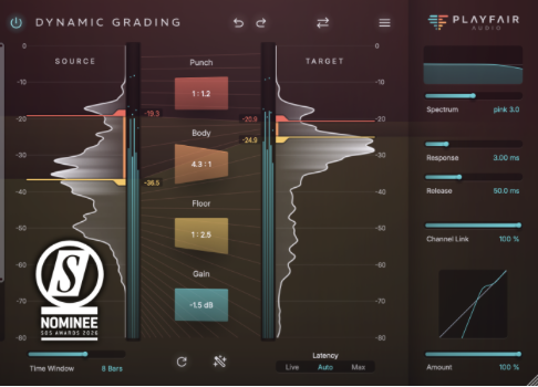 Playfair Audio Dynamic Grading
